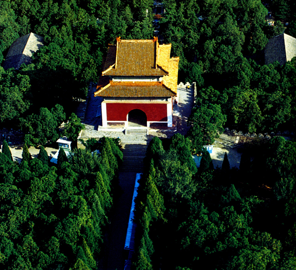 The Ming Tombs View